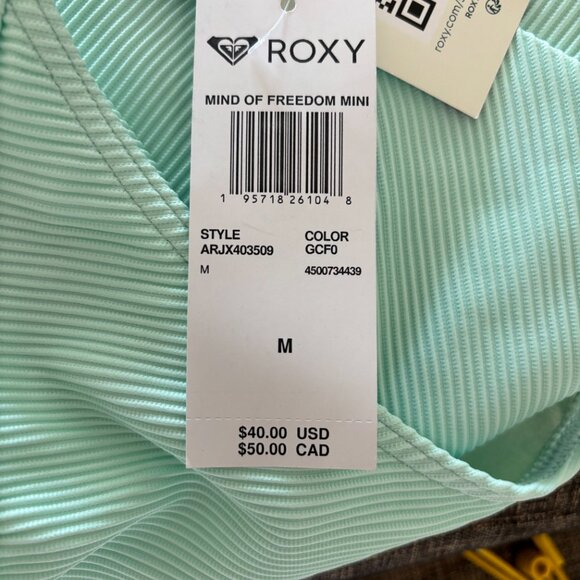 NWT ROXY Bikini bottom size M - Picture 5 of 9